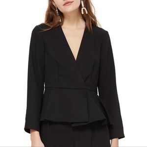 Topshop Blazer Black